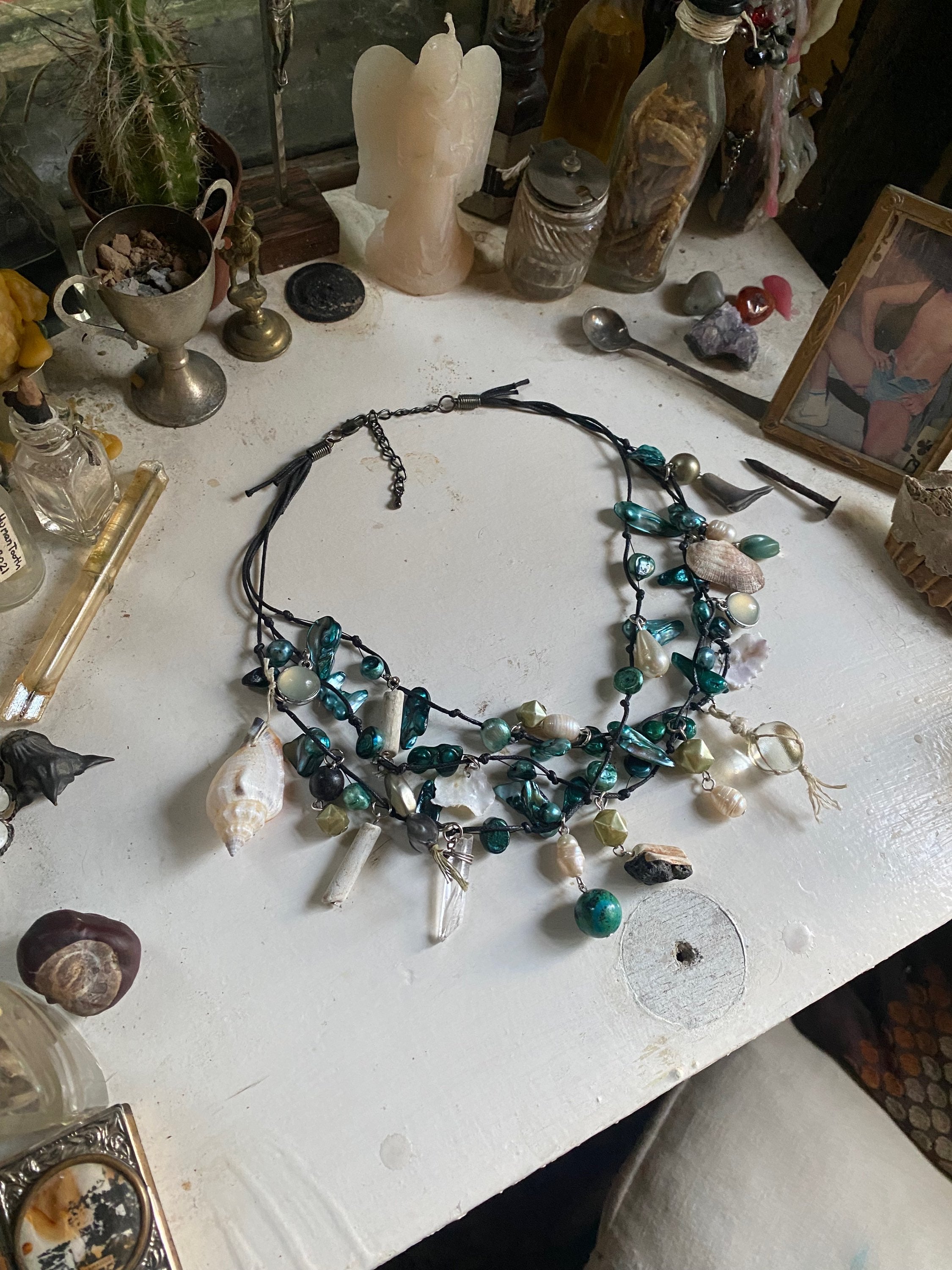Stacked Mermaid Necklace  image 0