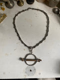 Fossilised Bone Orb Necklace image 0