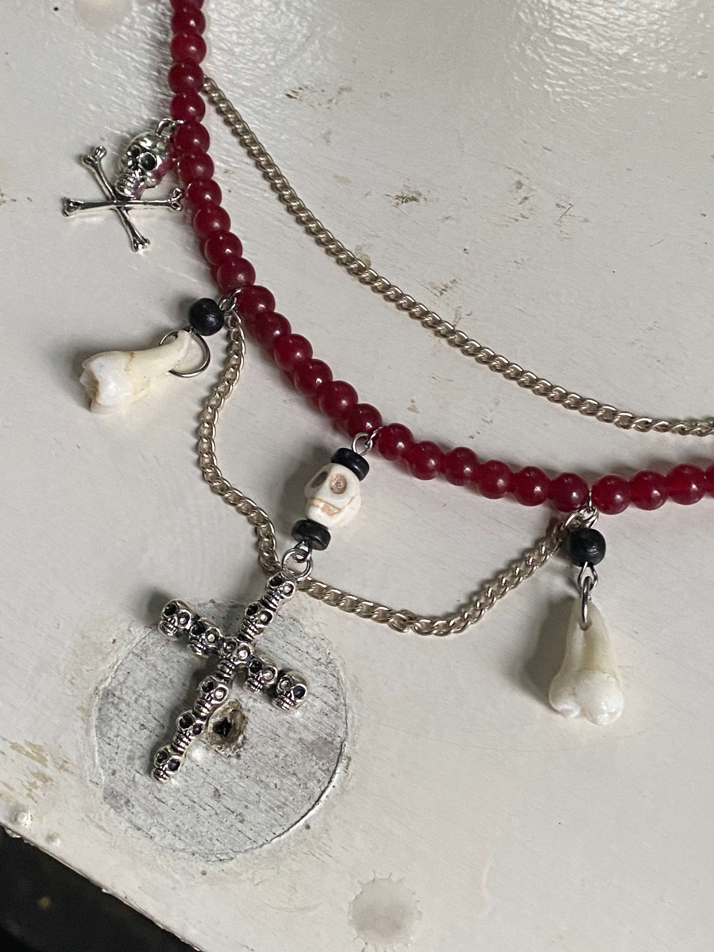 Human Wisdom Teeth Necklace image 1