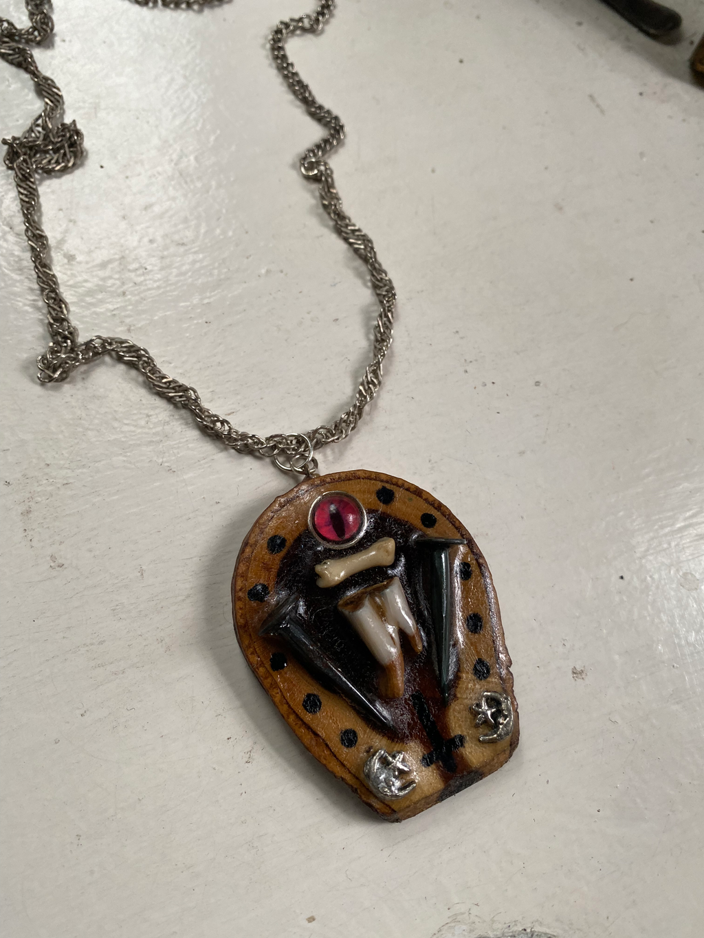 Oddity Wooden Necklace image 2