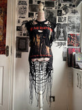 Upcycled ‘Bathory’ T-Shirt Dress
