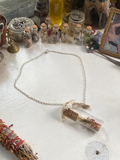Fox Bone Spell Jar Necklace image 0