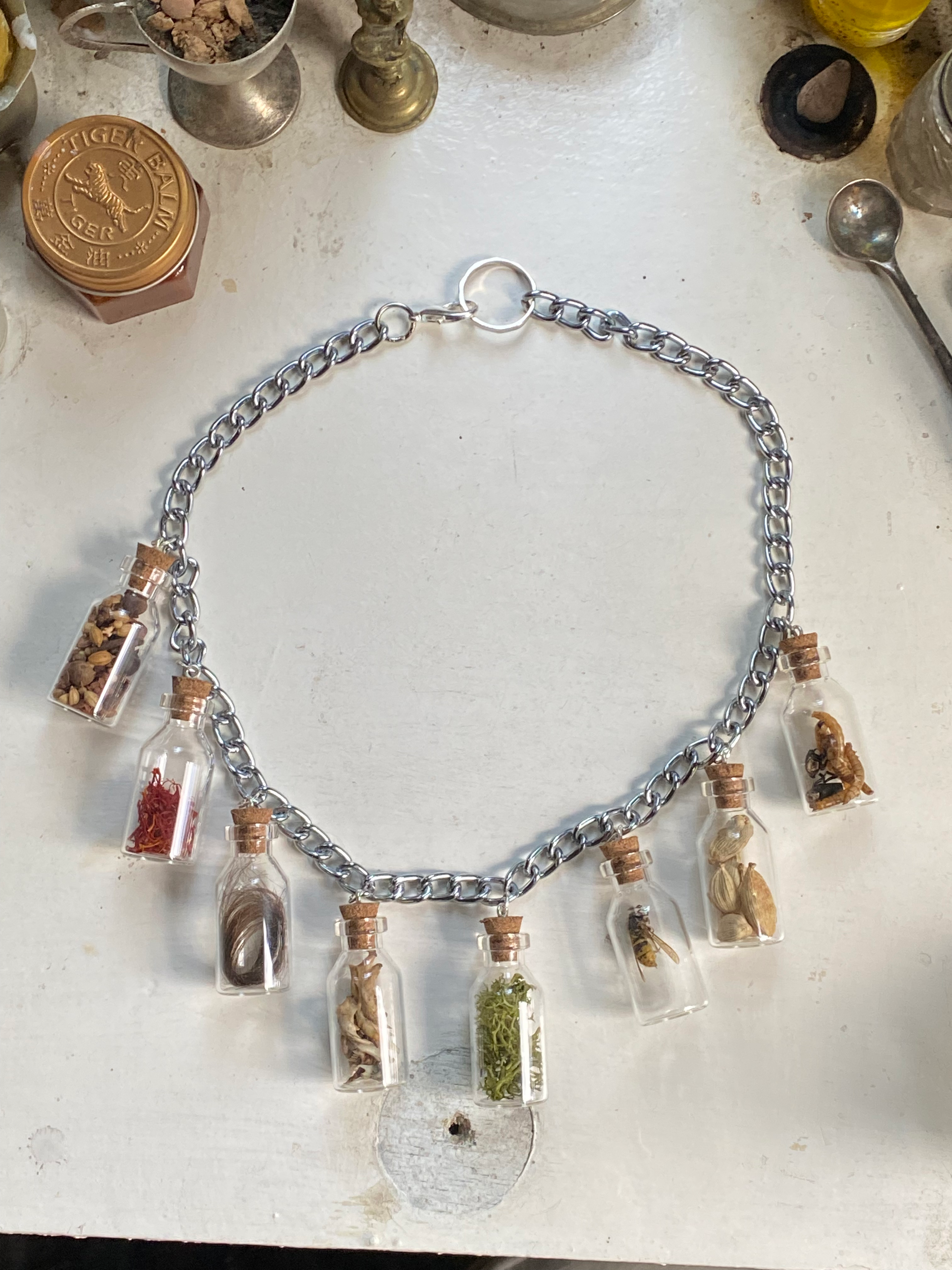 Oddity Filled Glass Vials Necklace image 6