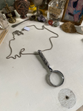 Magnifying Glass on a Chain Necklace image 0