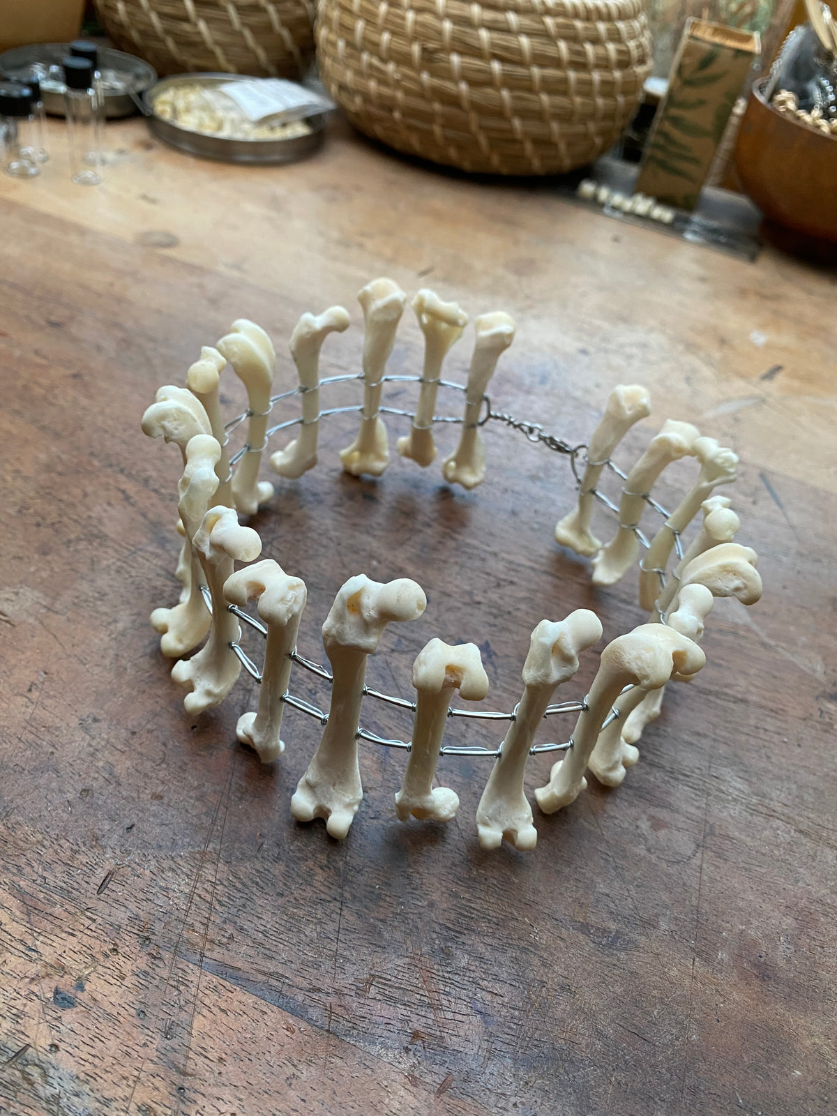 Mink Femurs Wide Choker