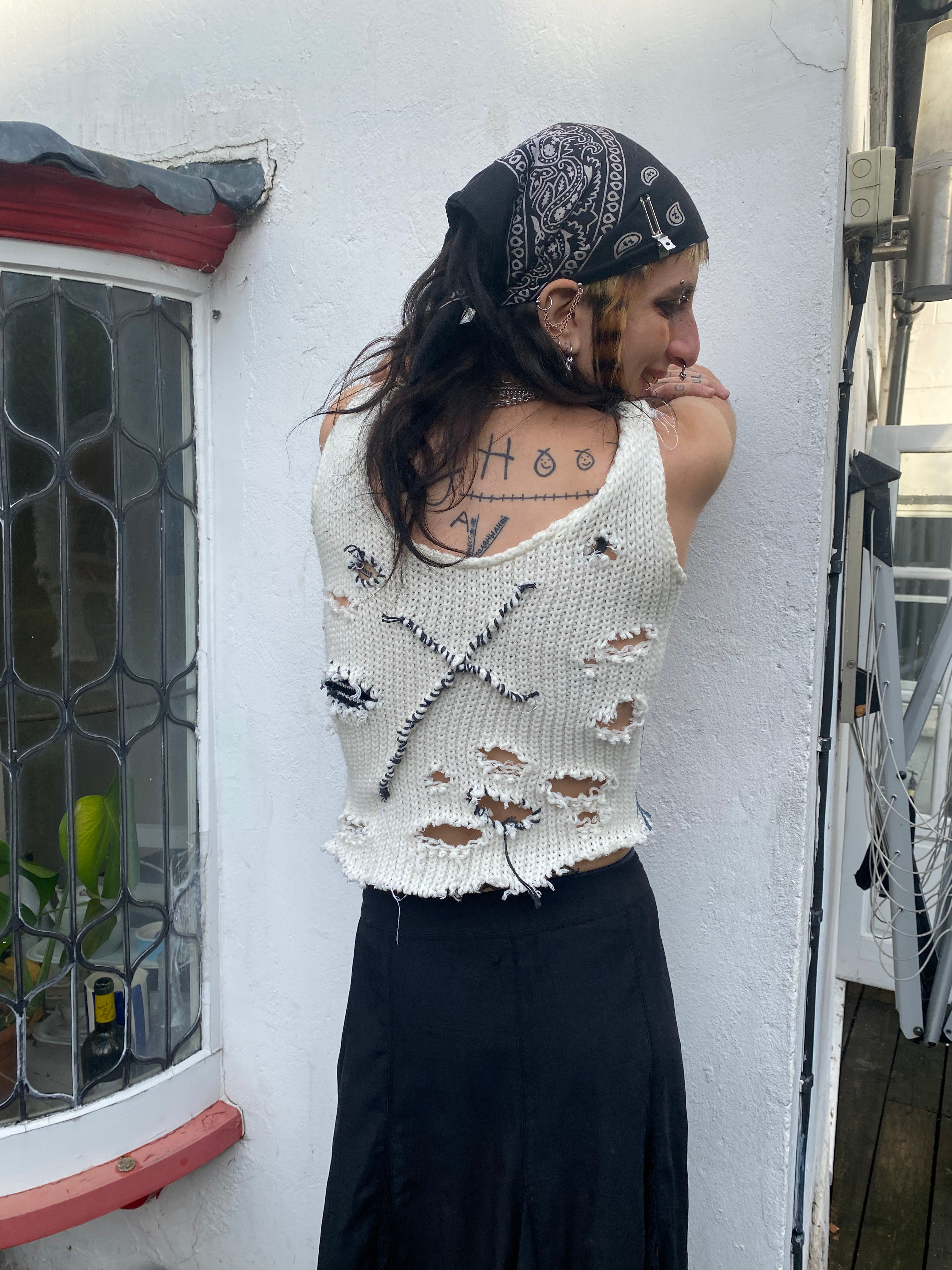 PUNK Union Jack Knit Vest image 3