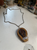Insect Specimen Wood Necklace image 0