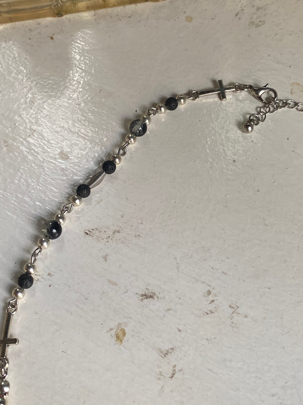 Coyote Teeth Necklace with Crosses image 4