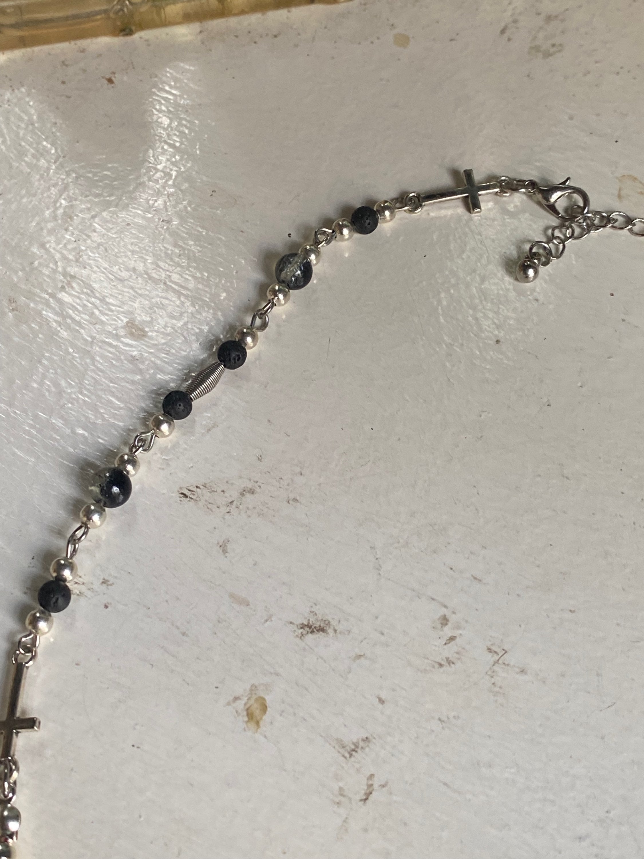 Coyote Teeth Necklace with Crosses image 4