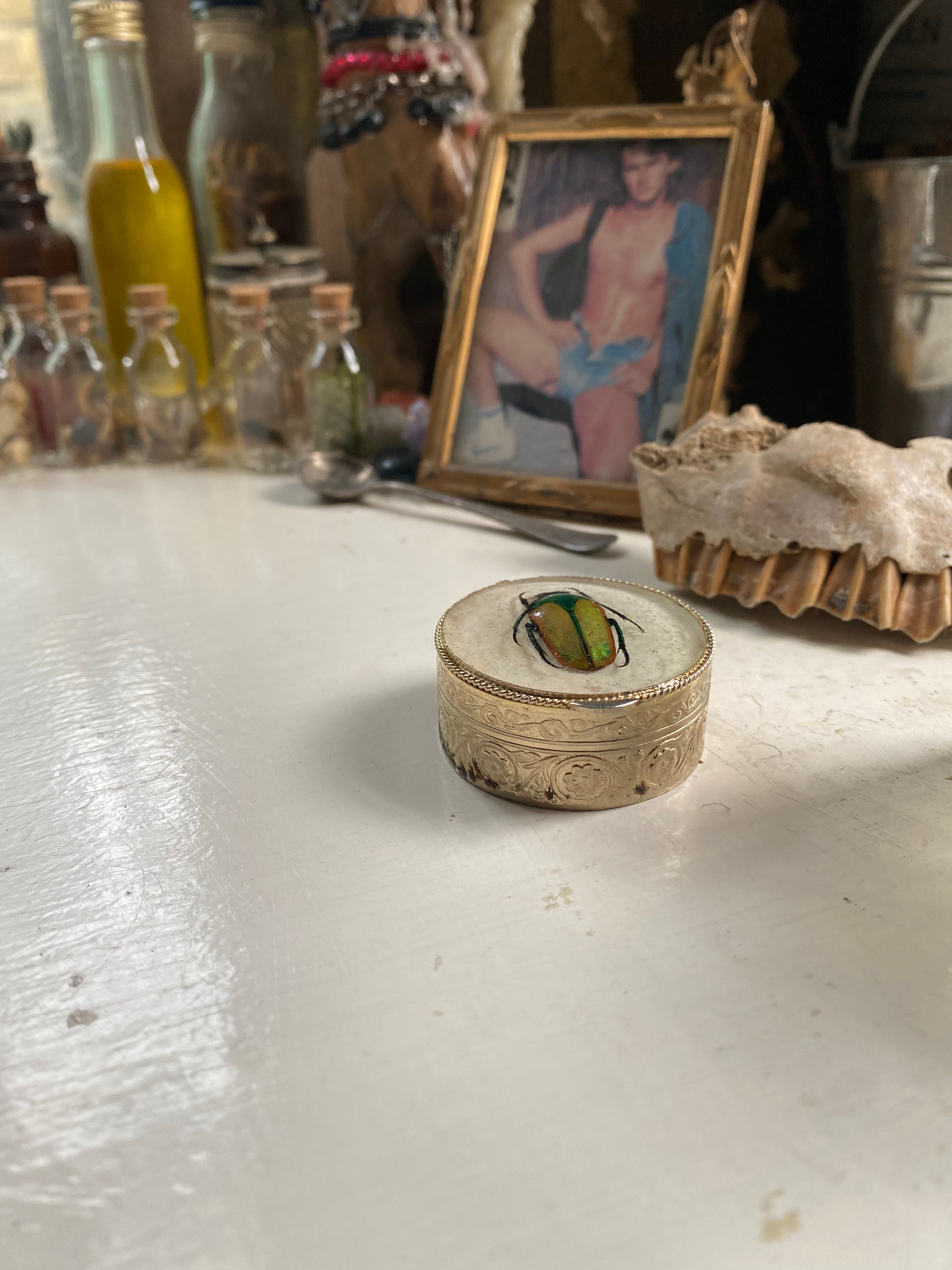 Scarab Beetle Pill Box image 3