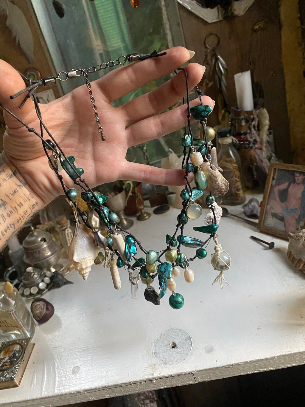 Stacked Mermaid Necklace  image 5