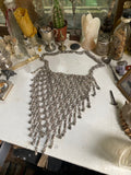 Large Vintage Chainmaille Style Necklace image 0