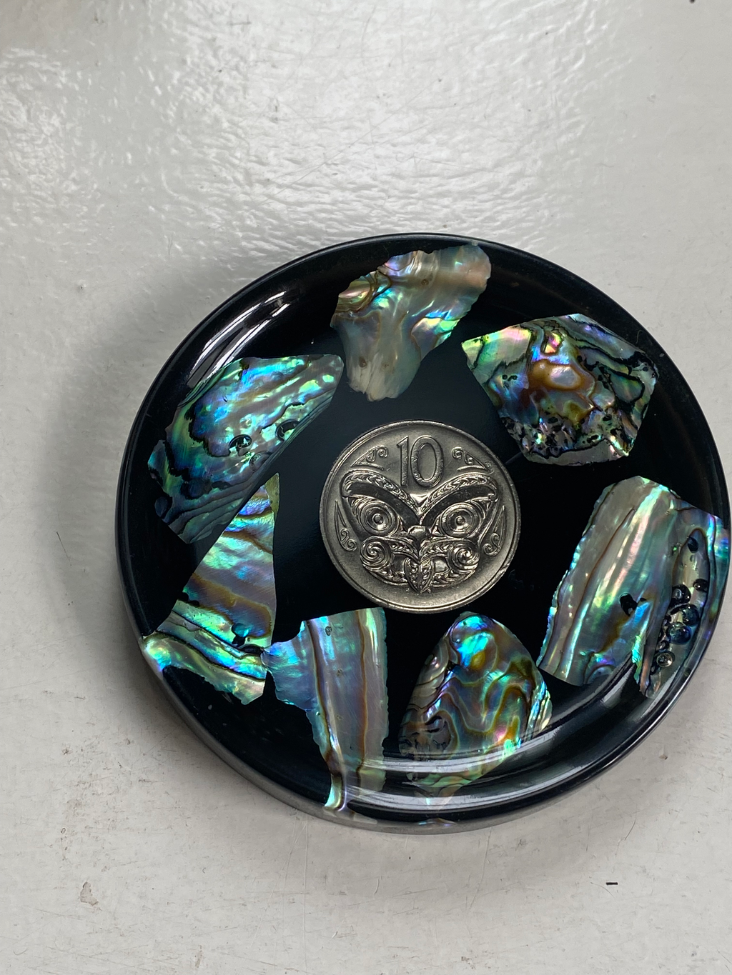 Coin and Mother of Pearl Dish image 2