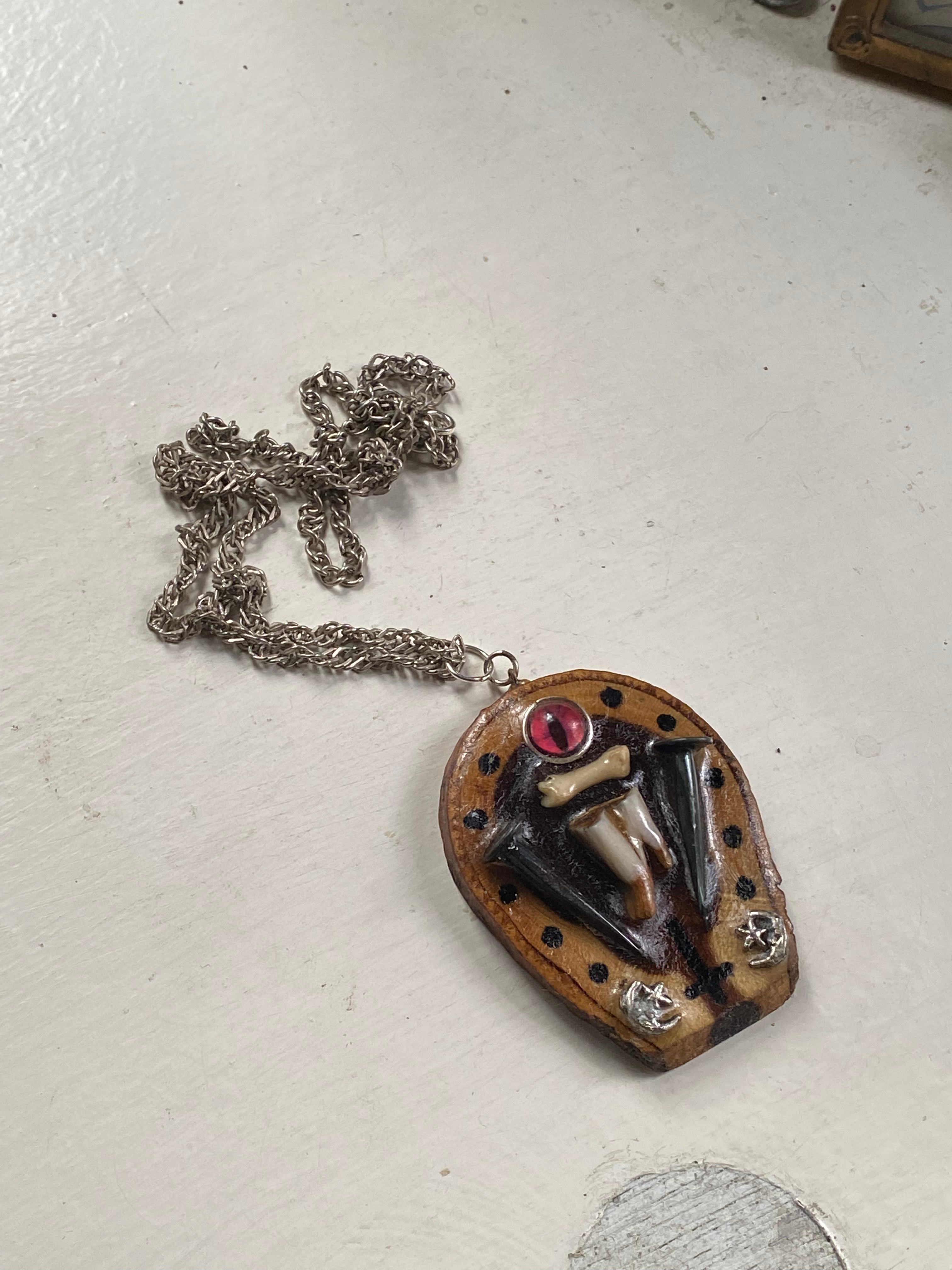 Oddity Wooden Necklace image 3