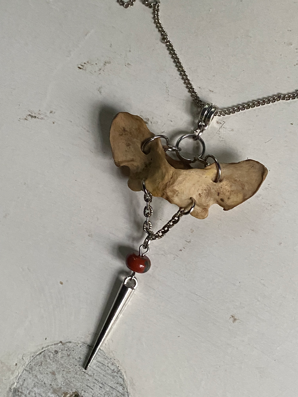 Pelvic Bone and Spike Necklace image 3