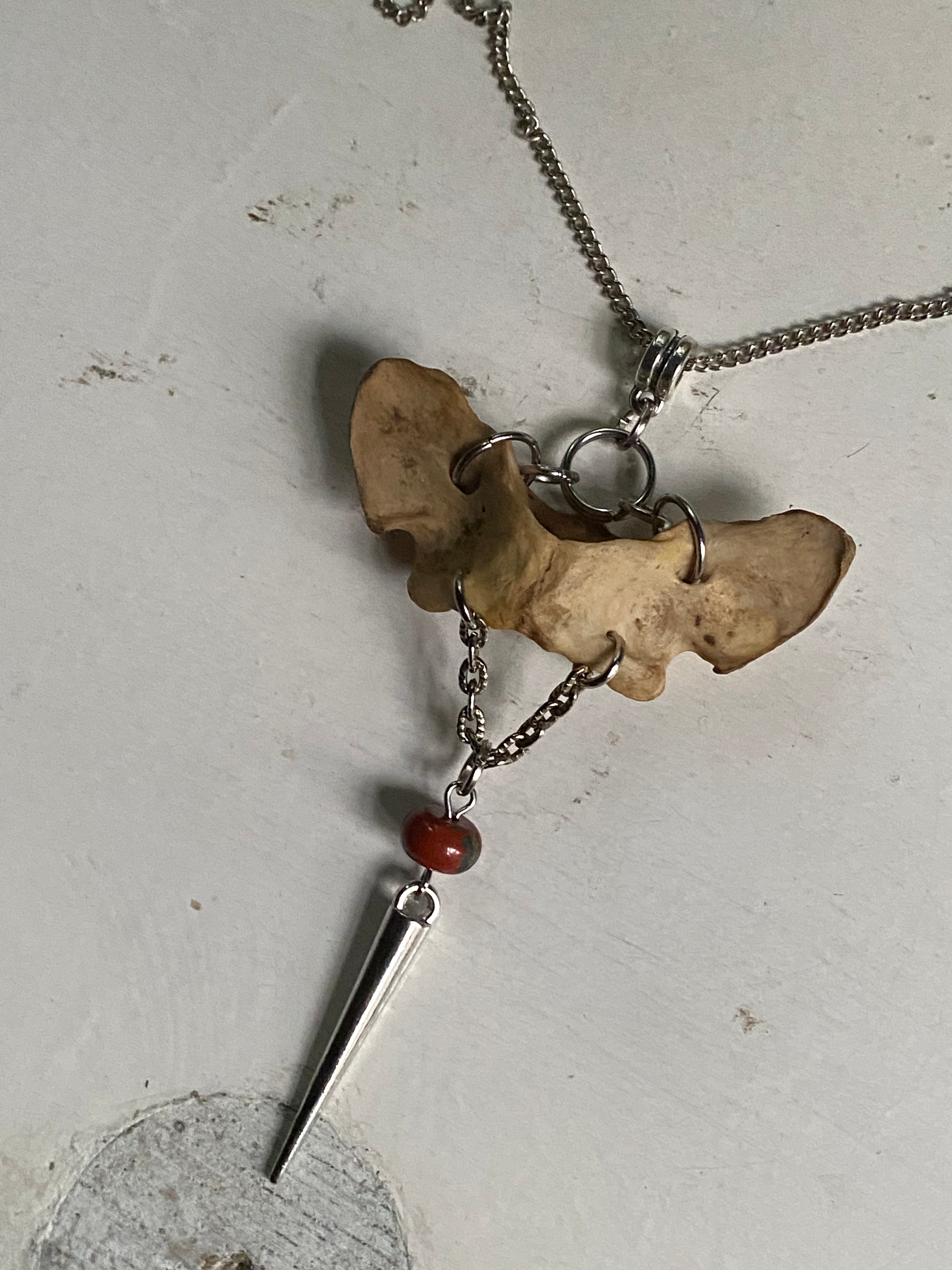Pelvic Bone and Spike Necklace image 3