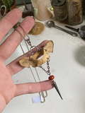 Pelvic Bone and Spike Necklace image 0