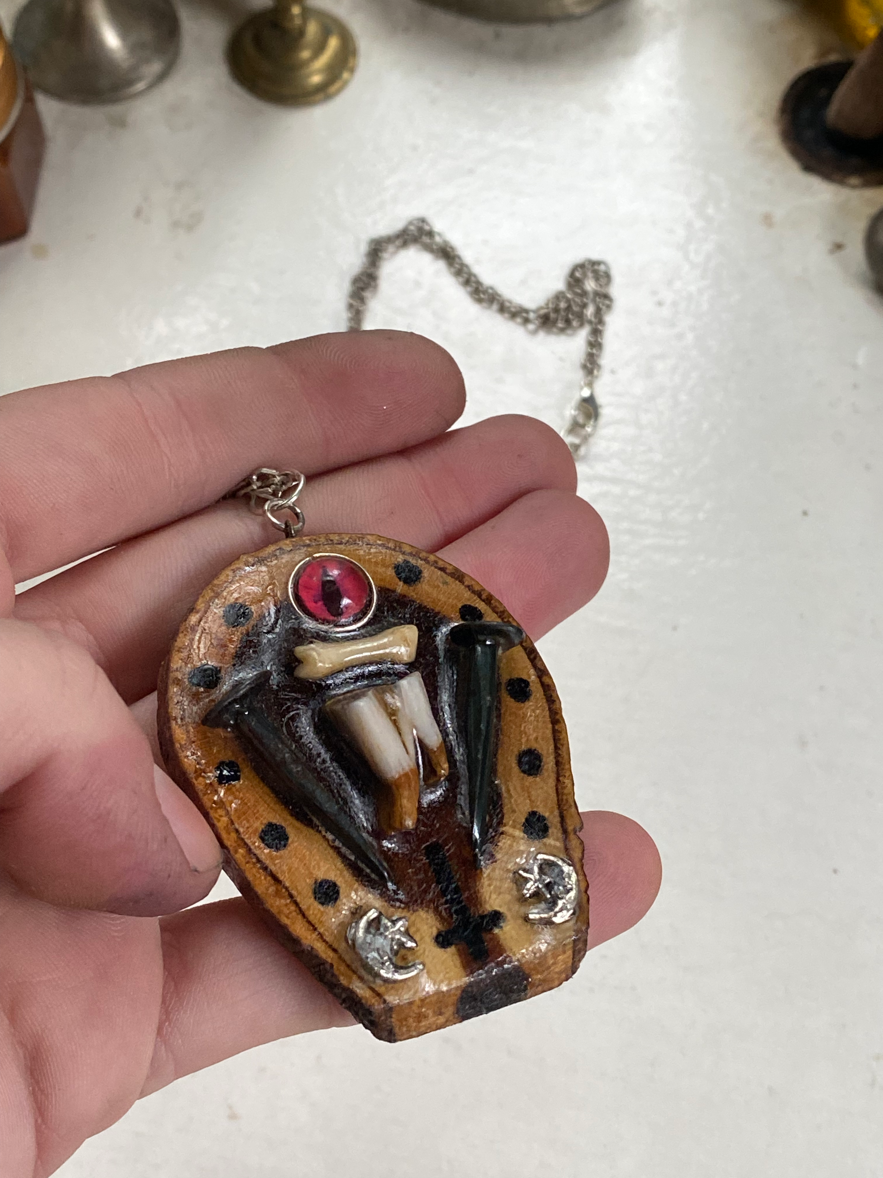 Oddity Wooden Necklace image 4