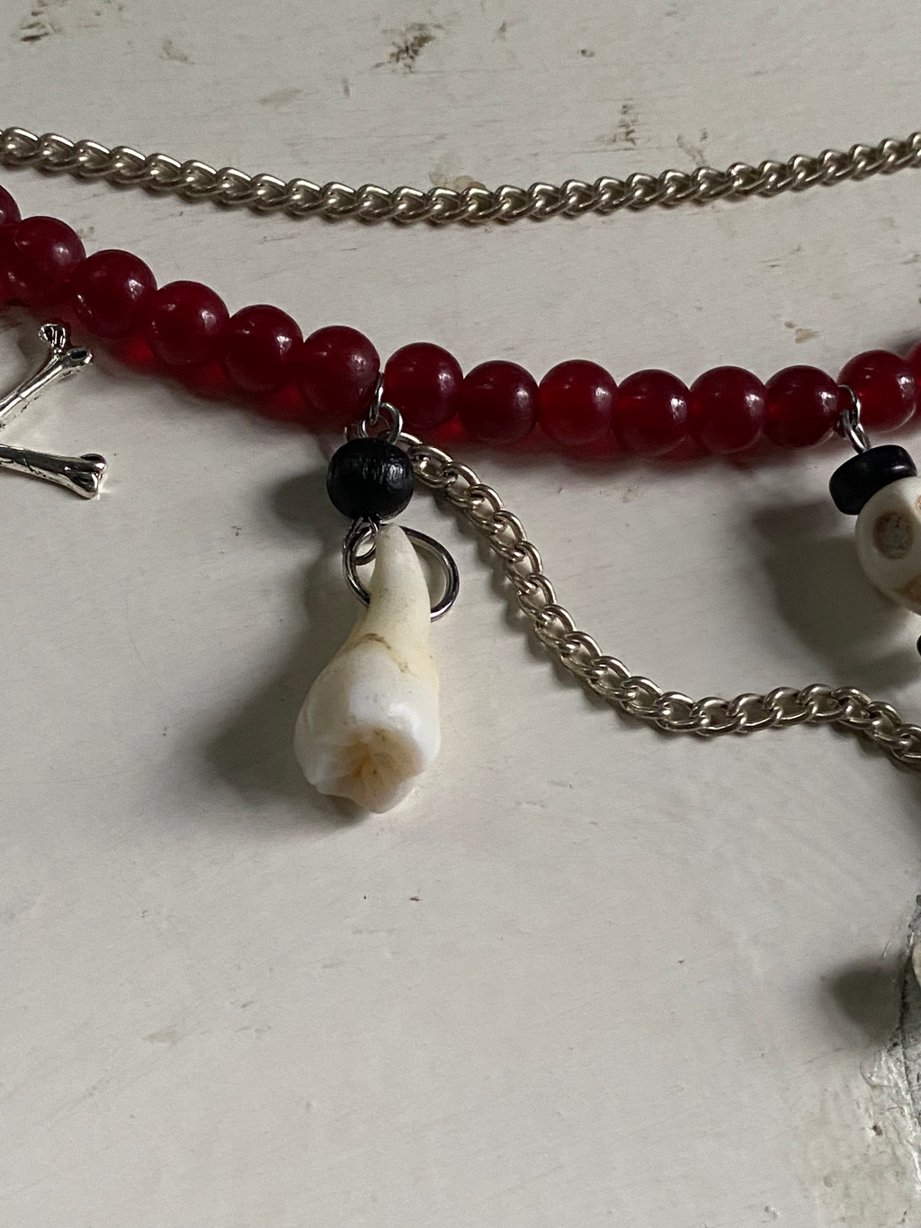 Human Wisdom Teeth Necklace image 3
