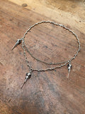 Branches and Crow Skulls Necklace