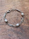 Cultured Pearls Charm Necklace
