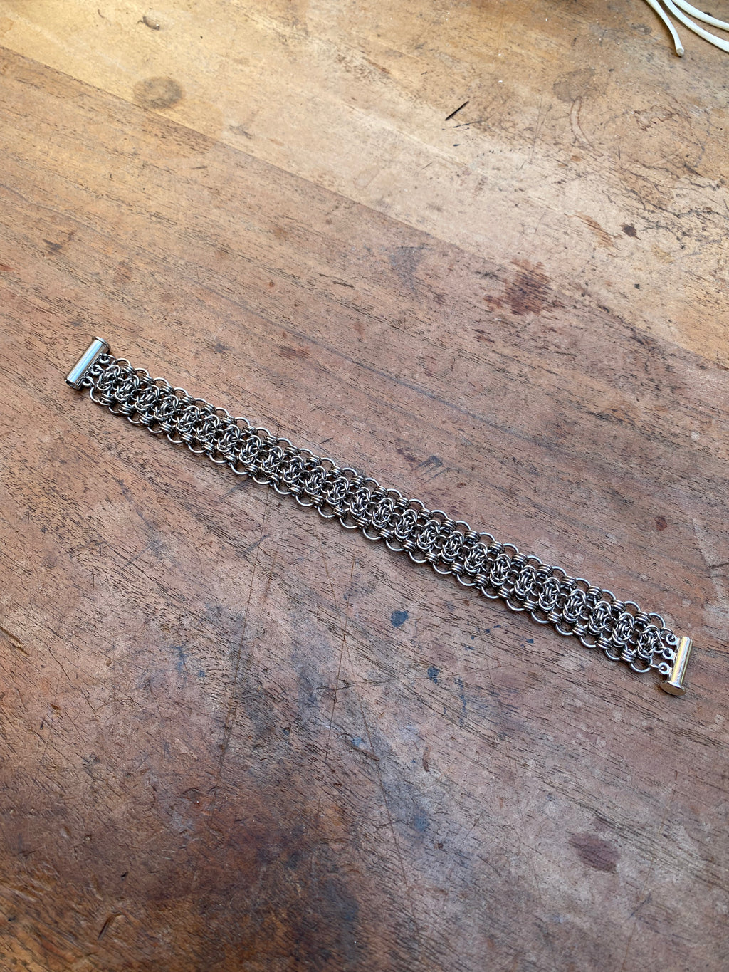 Stainless Steel Chainmail Bracelet