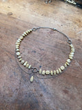 Dental Ceramic Teeth and Chains Neckace