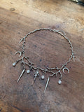 Tree Braches and Crow Skull Necklace