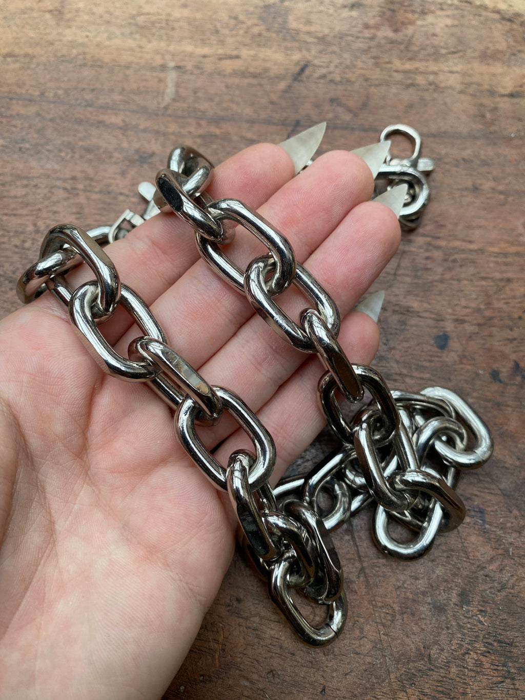 Chunky Belt/Wallet Chain or Necklace
