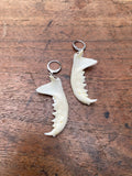 Mink Jaws Stainless Steel Earrings