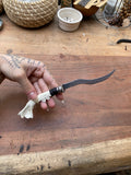 Small Fox Jaw Curved Dagger