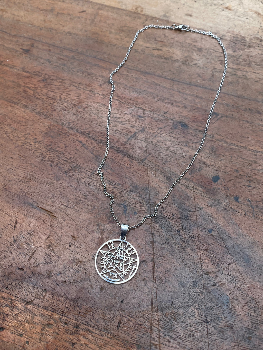 Pentagram Sigil Pendant Necklace