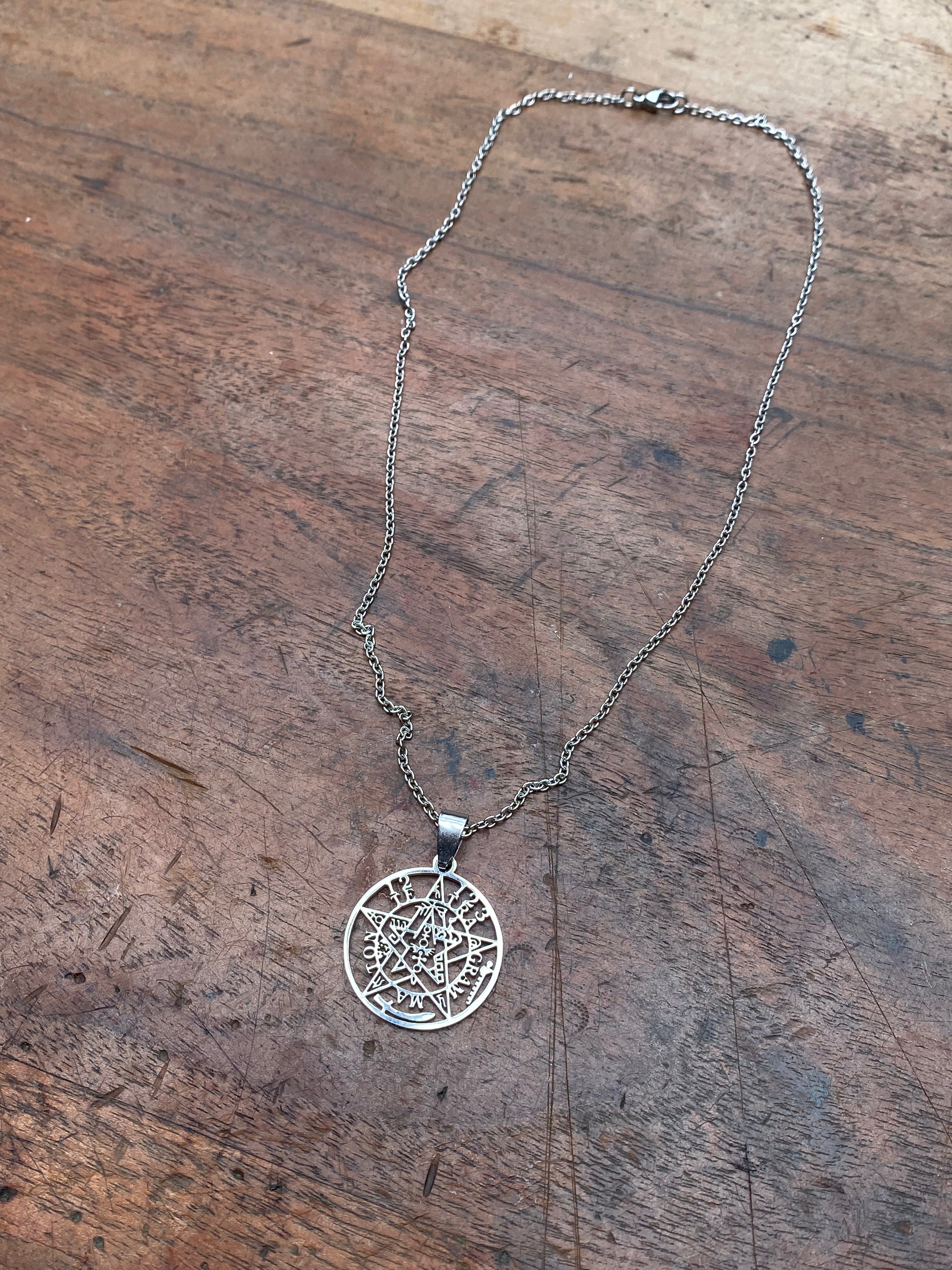 Pentagram Sigil Pendant Necklace