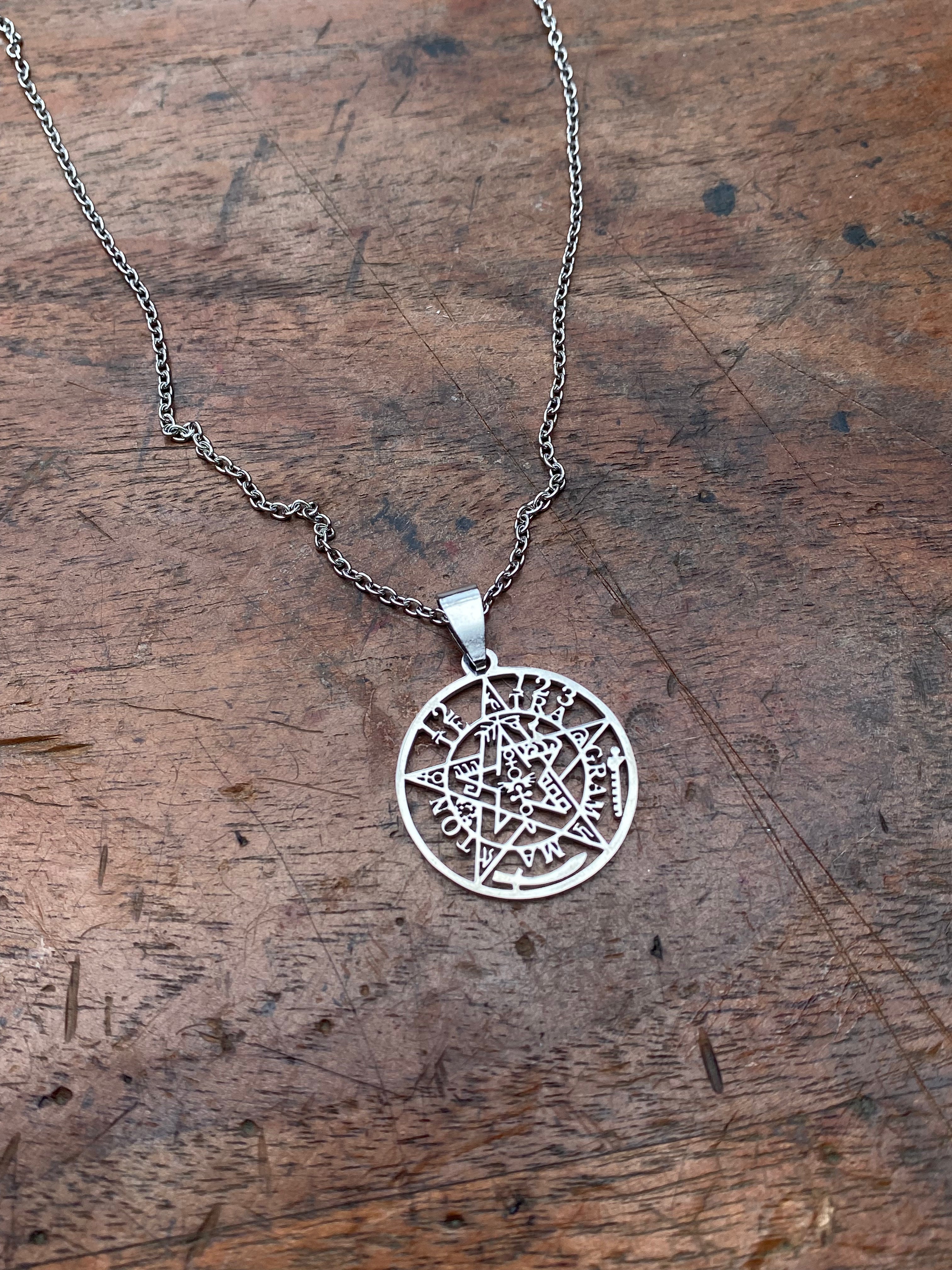 Pentagram Sigil Pendant Necklace