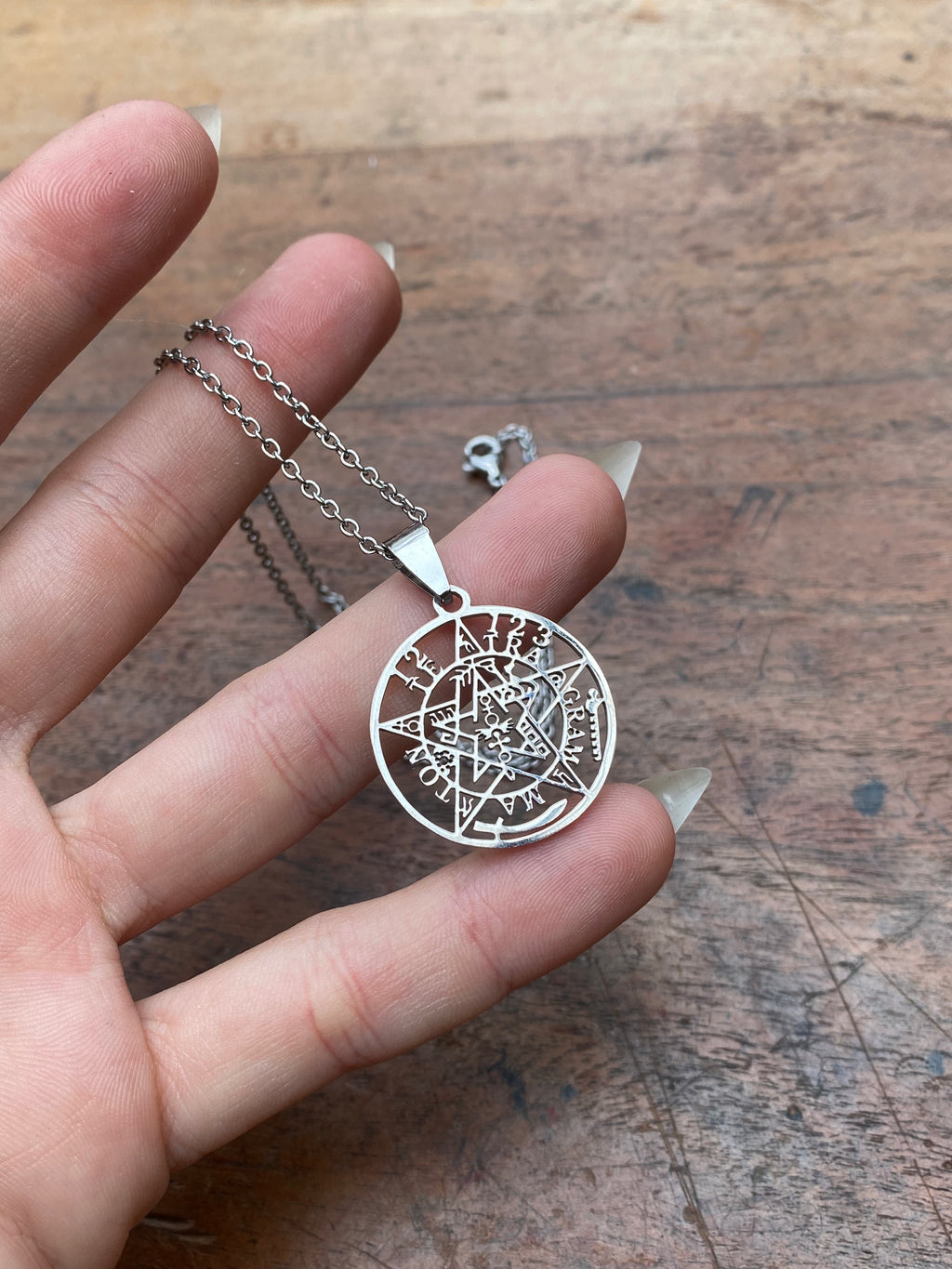 Pentagram Sigil Pendant Necklace