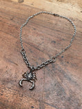 Large Stainless Steel Scorpion Chain Necklace