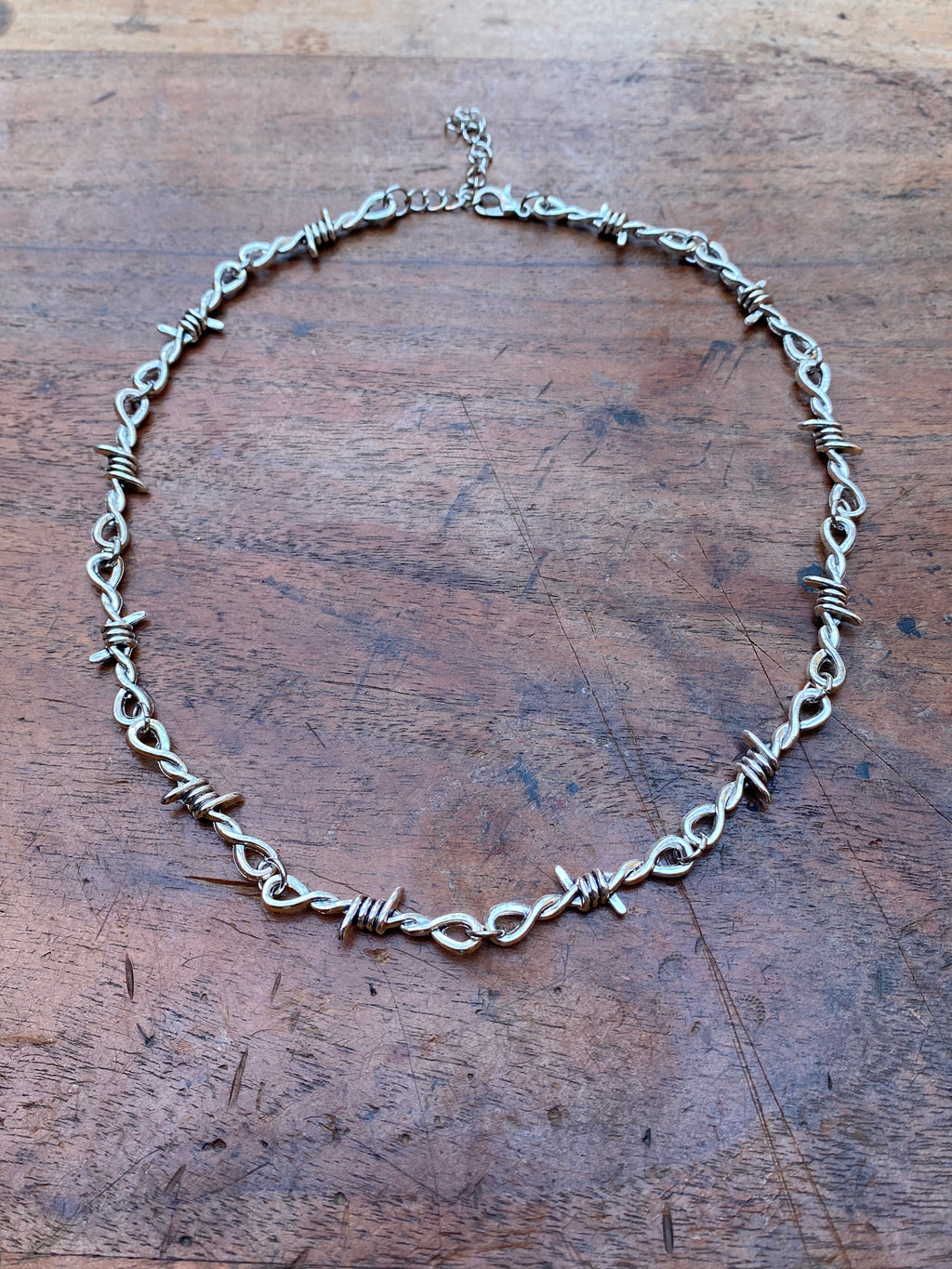 Barbed Wire Necklace