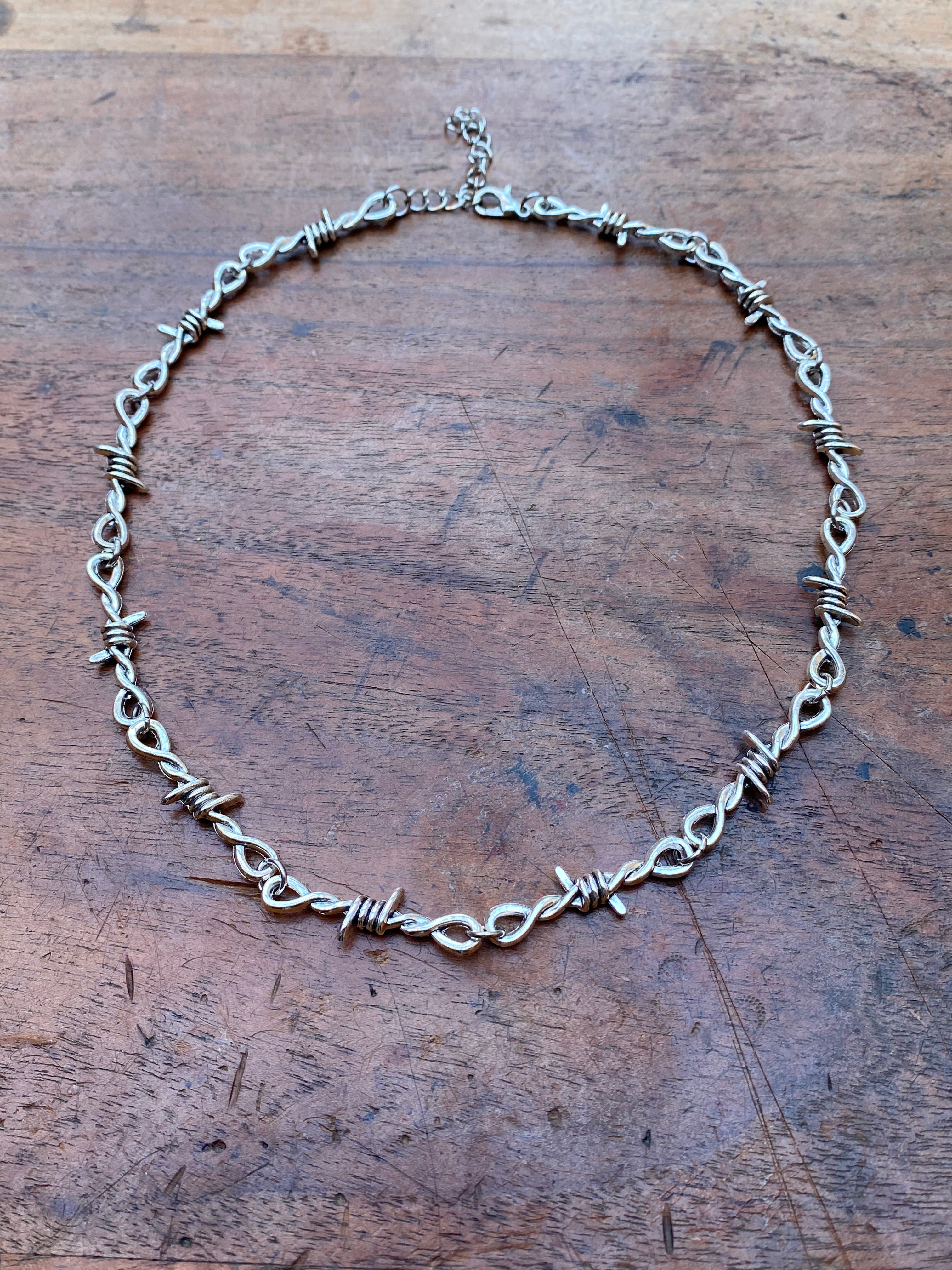 Barbed Wire Necklace