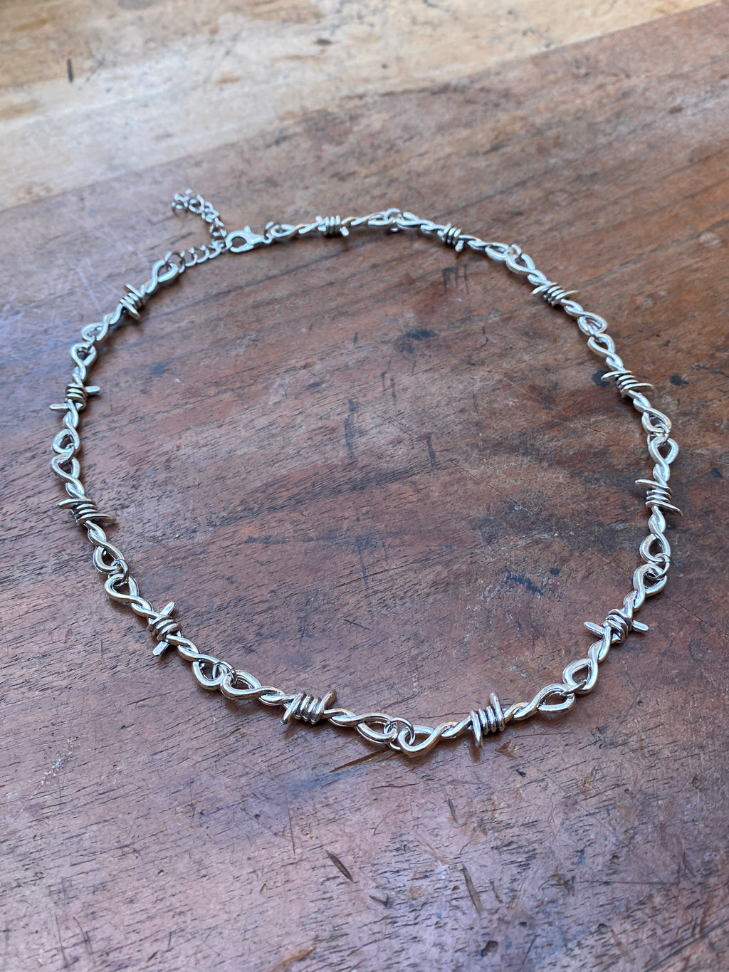 Barbed Wire Necklace
