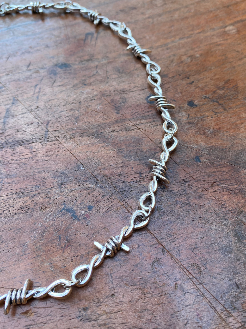 Barbed Wire Necklace