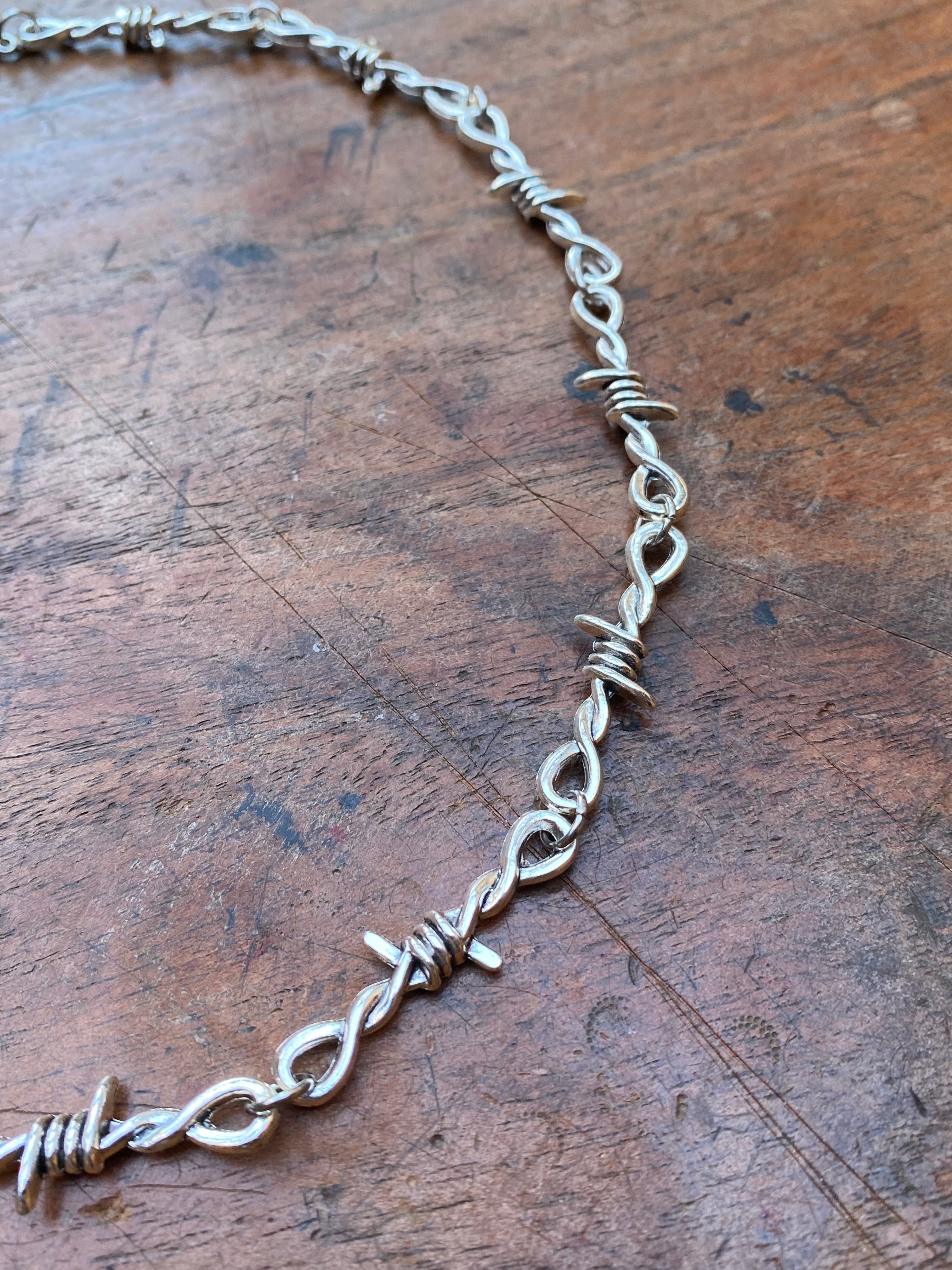 Barbed Wire Necklace