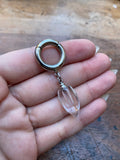 Openable Glass Vial Ear Weight