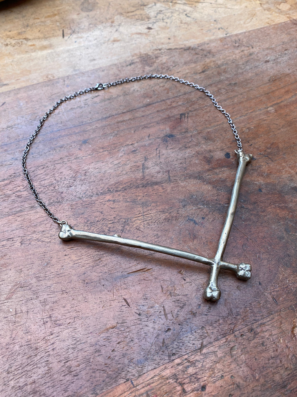 Large Crossbones Necklace