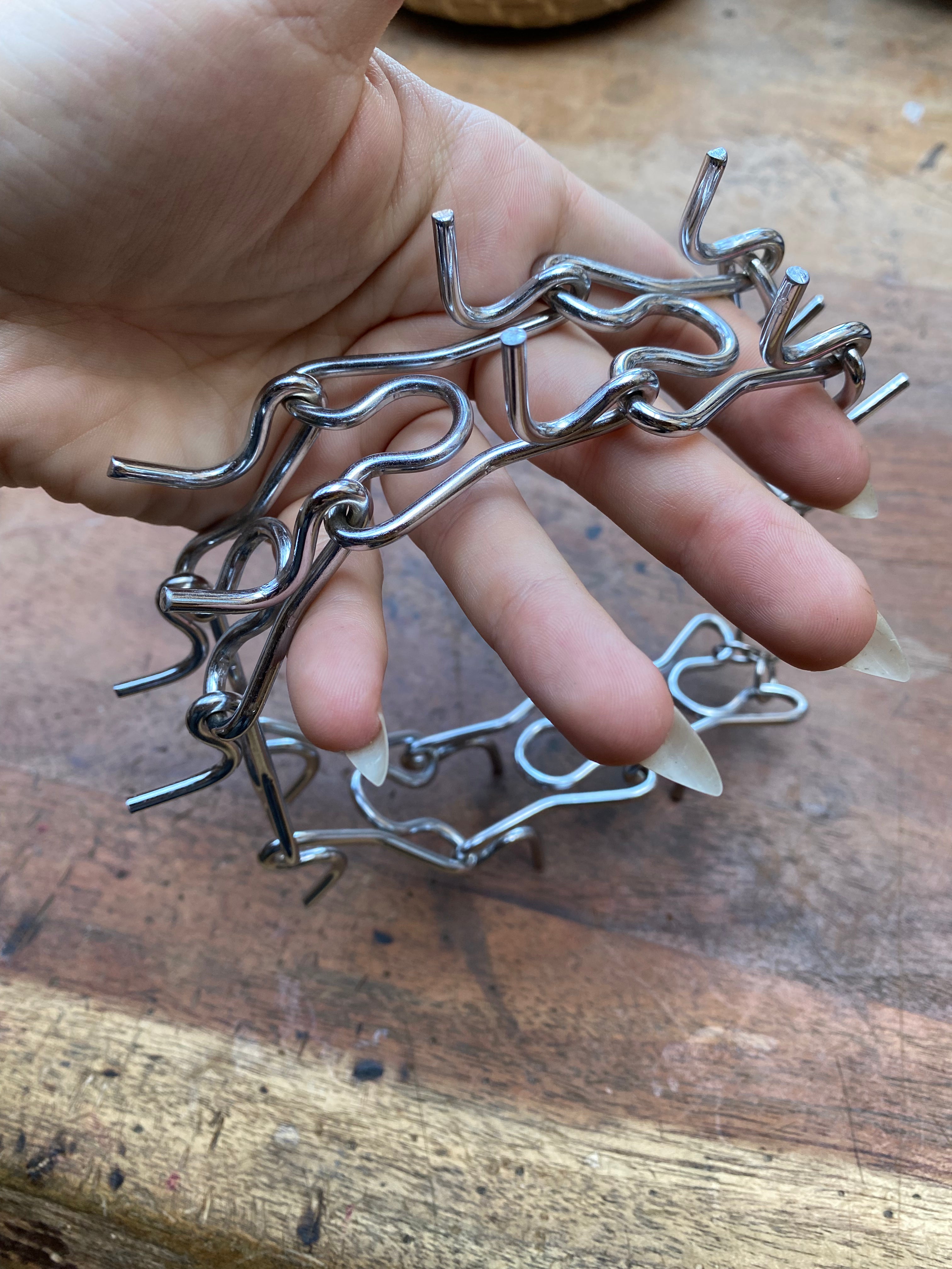 Large Spikes Choker