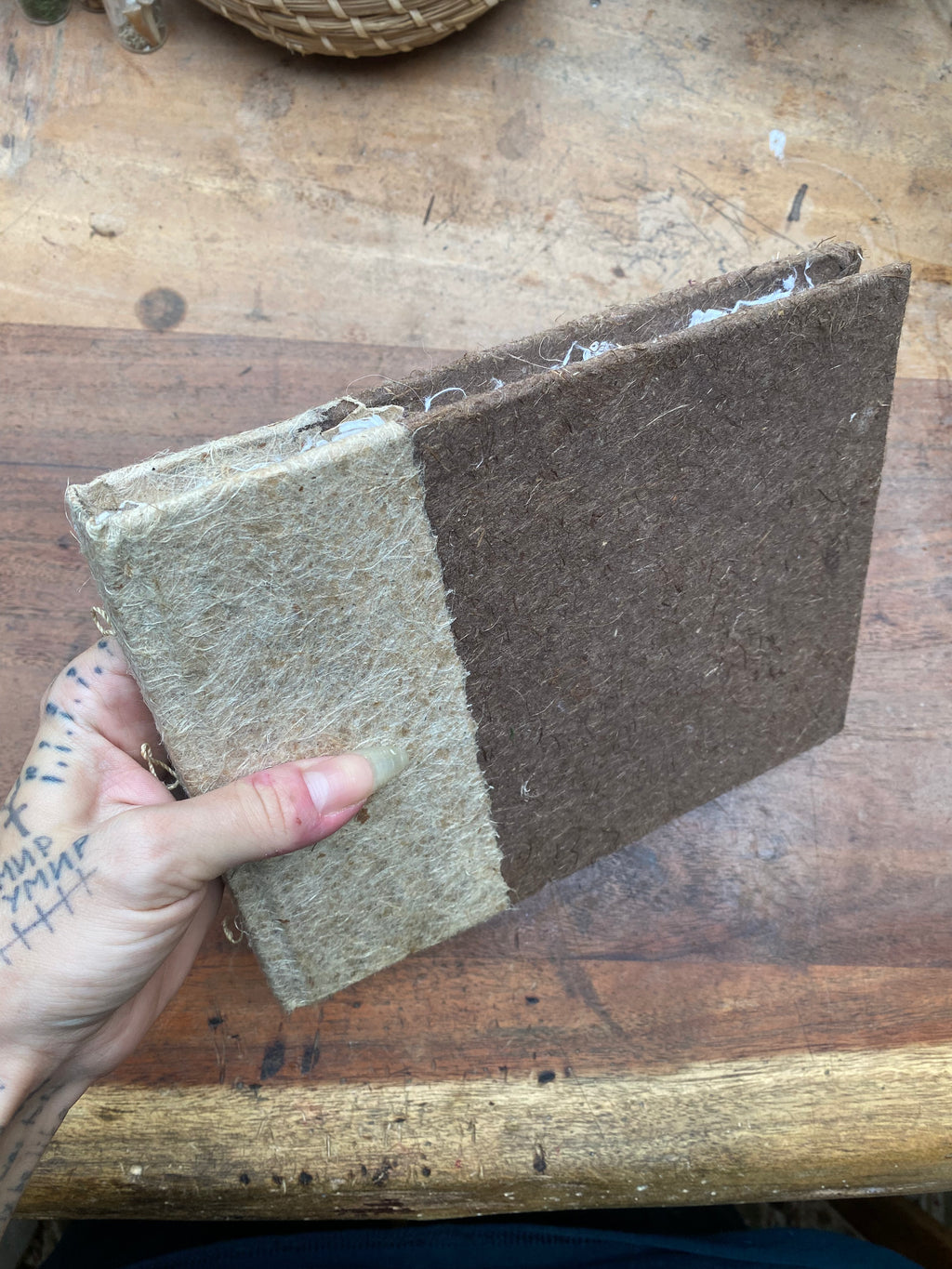 Handcrafted Rough Paper Notebook