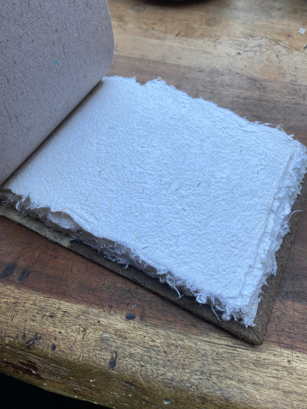 Handcrafted Rough Paper Notebook