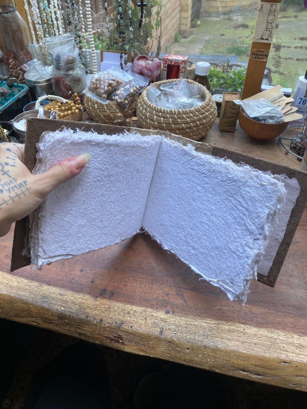 Handcrafted Rough Paper Notebook