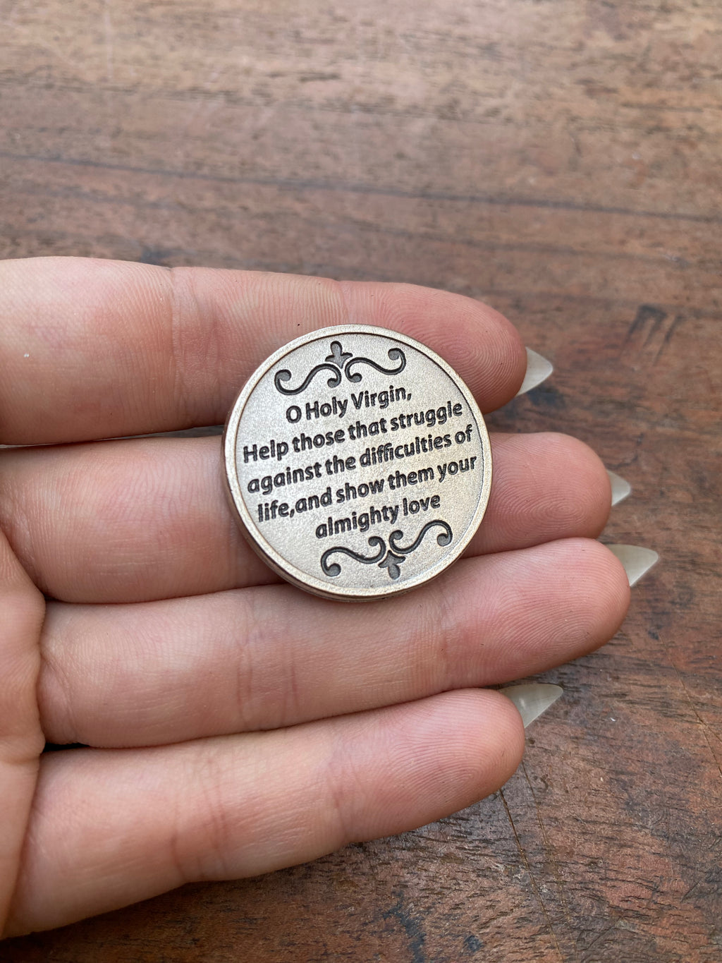 Lourdes Display Coin