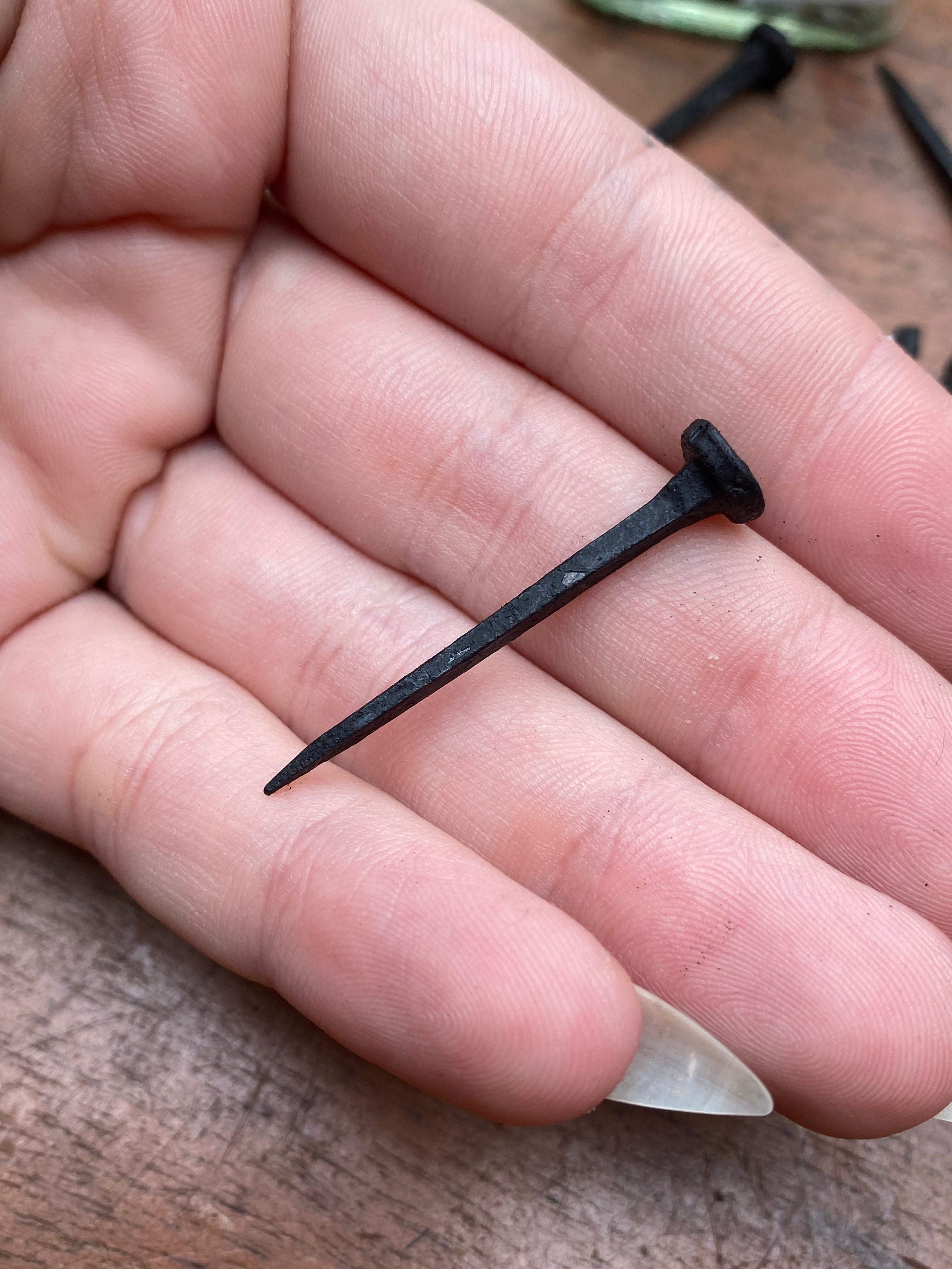 Handforged Coffin Nails