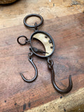 Vintage Brass And Steel Mancur Balance Scale